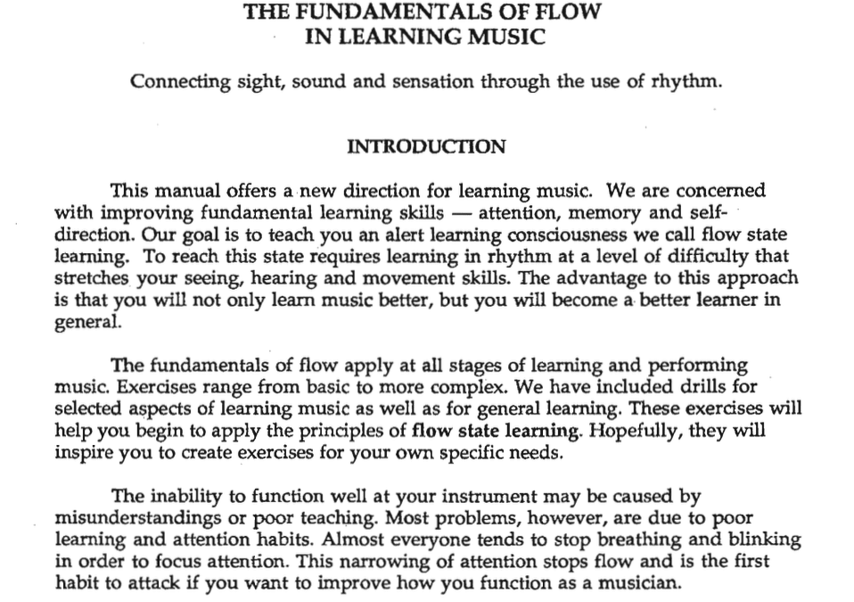 Flow Book